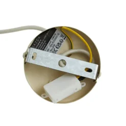 Qazqa hanglamp bida beige e27