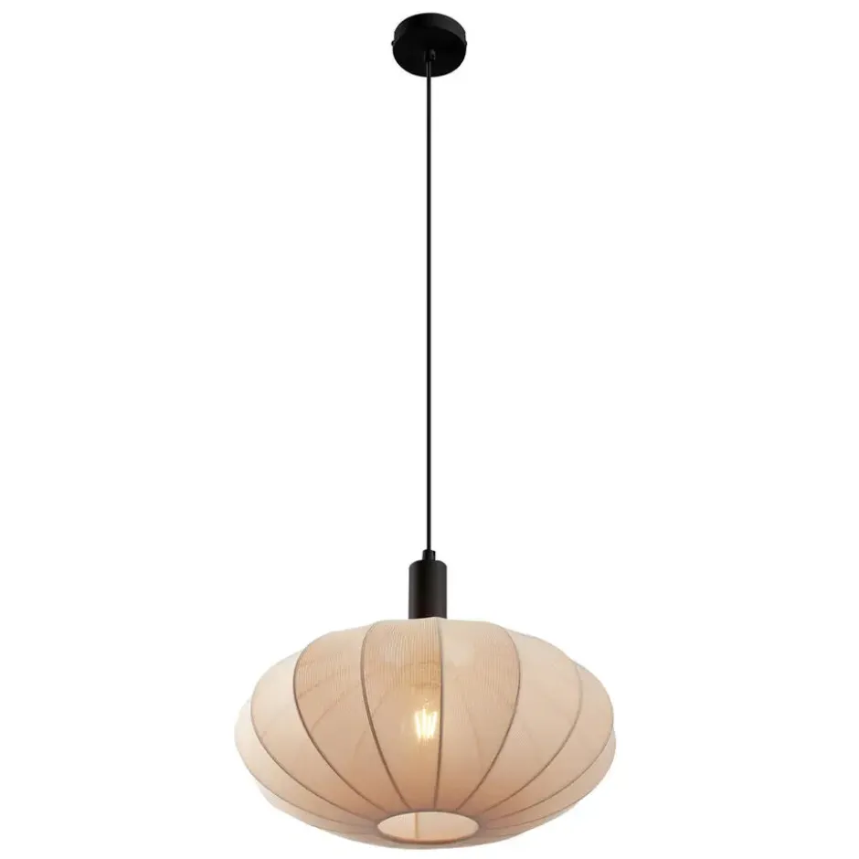 Qazqa hanglamp bida bruin e27