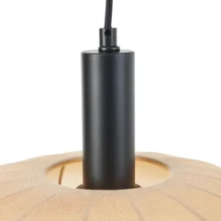 Qazqa hanglamp bida bruin e27
