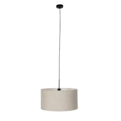 Qazqa hanglamp combi beige e27