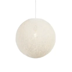Qazqa hanglamp corda wit e27