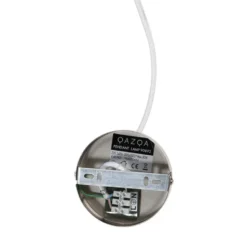 Qazqa hanglamp corda wit e27