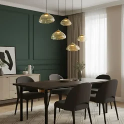 Qazqa hanglamp gus goudkleurig gx53