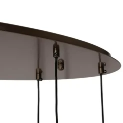 Qazqa hanglamp inge bronskleurig g9