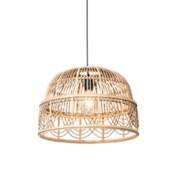 Qazqa hanglamp michelle bruin e27