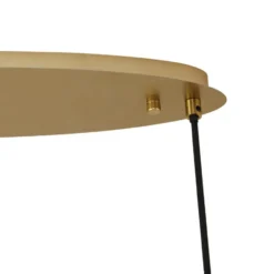 Qazqa hanglamp mochan goudkleurig e14