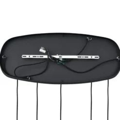 Qazqa hanglamp sheena zwart e27