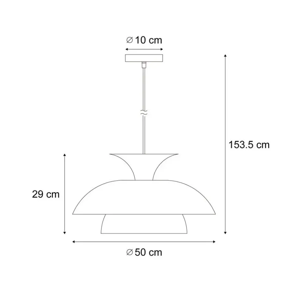 Qazqa hanglamp titus beige e27