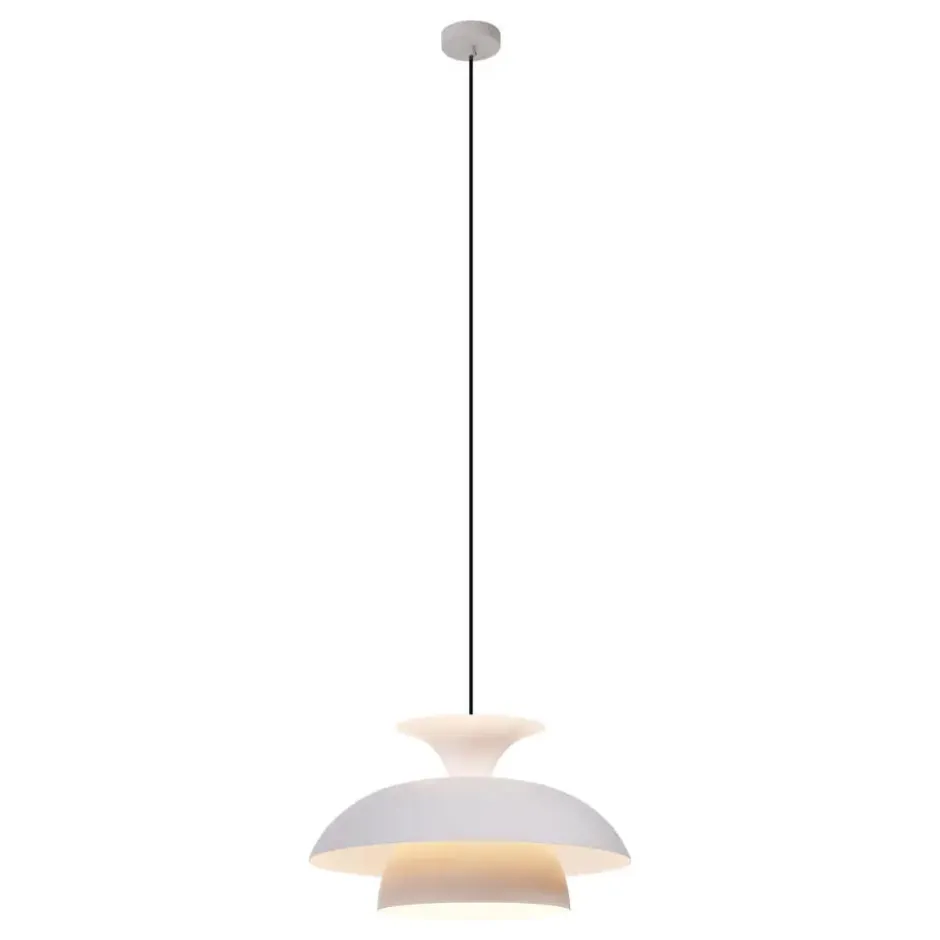 Qazqa hanglamp titus beige e27