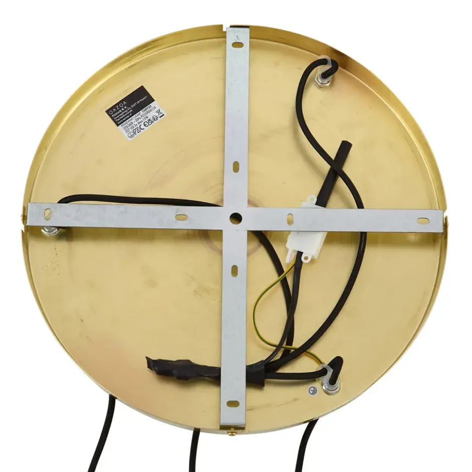 Qazqa hanglamp traditional goudkleurig e27