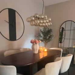 Qazqa hanglamp uvas goudkleurig g9