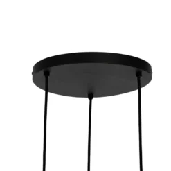 Qazqa hanglamp yvonne beige e27