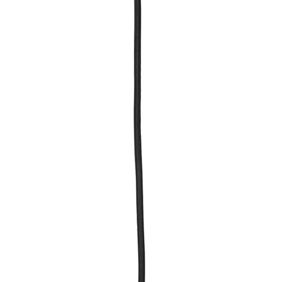 Qazqa hanglamp zuzanna grijs e27