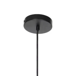 Qazqa hanglamp zuzanna grijs e27