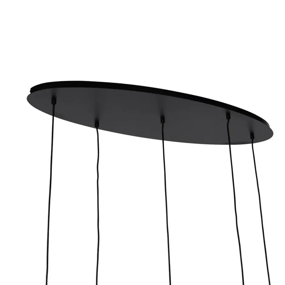 Qazqa hanglamp zuzanna grijs e27