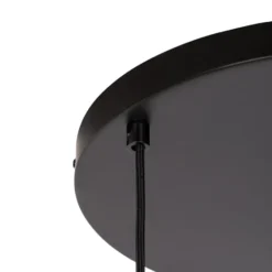 Qazqa hanglamp zuzanna oranje e27