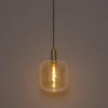 Qazqa hanglamp zuzanna oranje e27