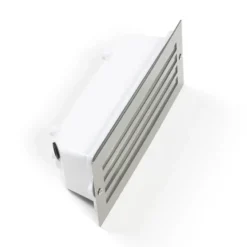 Qazqa inbouw wandlamp hurricane zilverkleurig e27