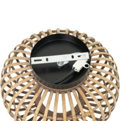 Qazqa plafondlamp amira beige e27