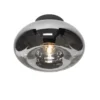 Qazqa plafondlamp ayesha zwart e27