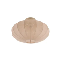 Qazqa plafondlamp bida beige e27