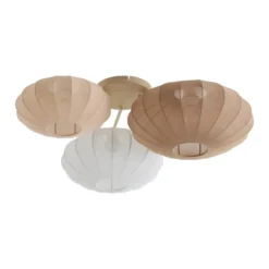Qazqa plafondlamp bida wit e27