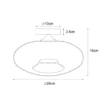Qazqa plafondlamp busa goudkleurig e27