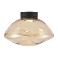 Qazqa plafondlamp gemma zwart gx53