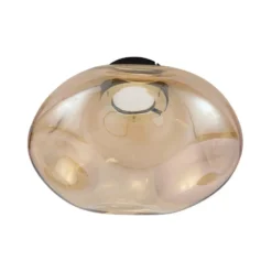 Qazqa plafondlamp gemma zwart gx53