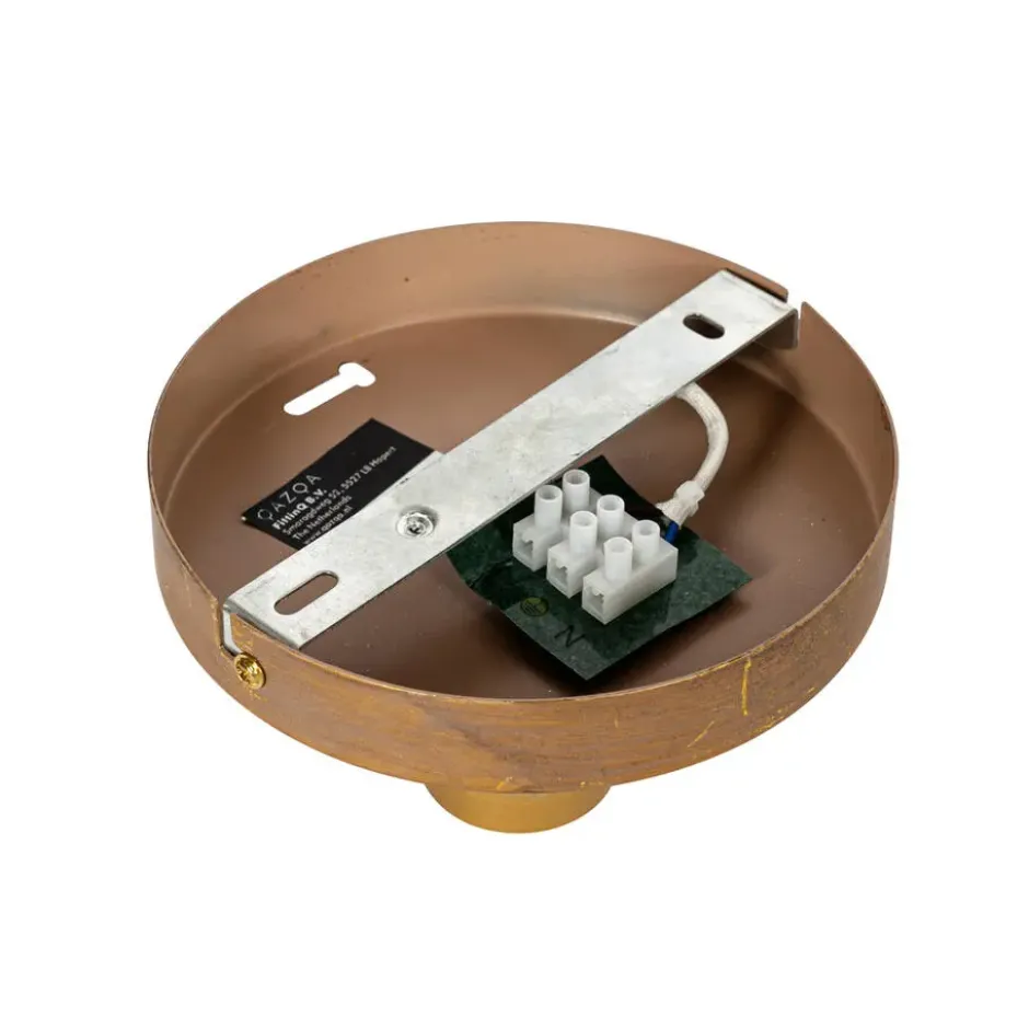 Qazqa plafondlamp mowgli goudkleurig e27