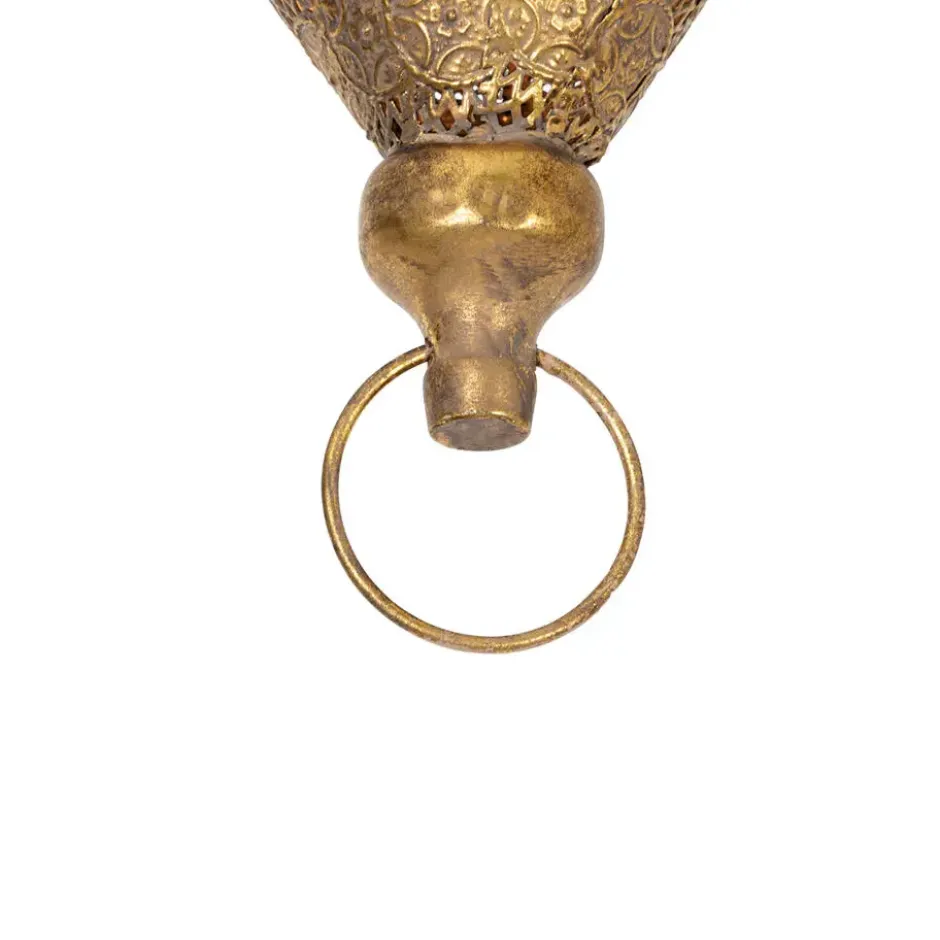 Qazqa plafondlamp mowgli goudkleurig e27