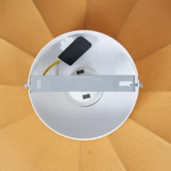 Qazqa plafondlamp plu ayesha goudkleurig e27