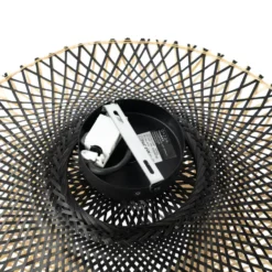 Qazqa plafondlamp rina beige e27