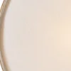 Qazqa plafondlamp tromma beige e27