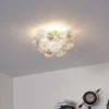Qazqa plafondlamp uvas goudkleurig g9