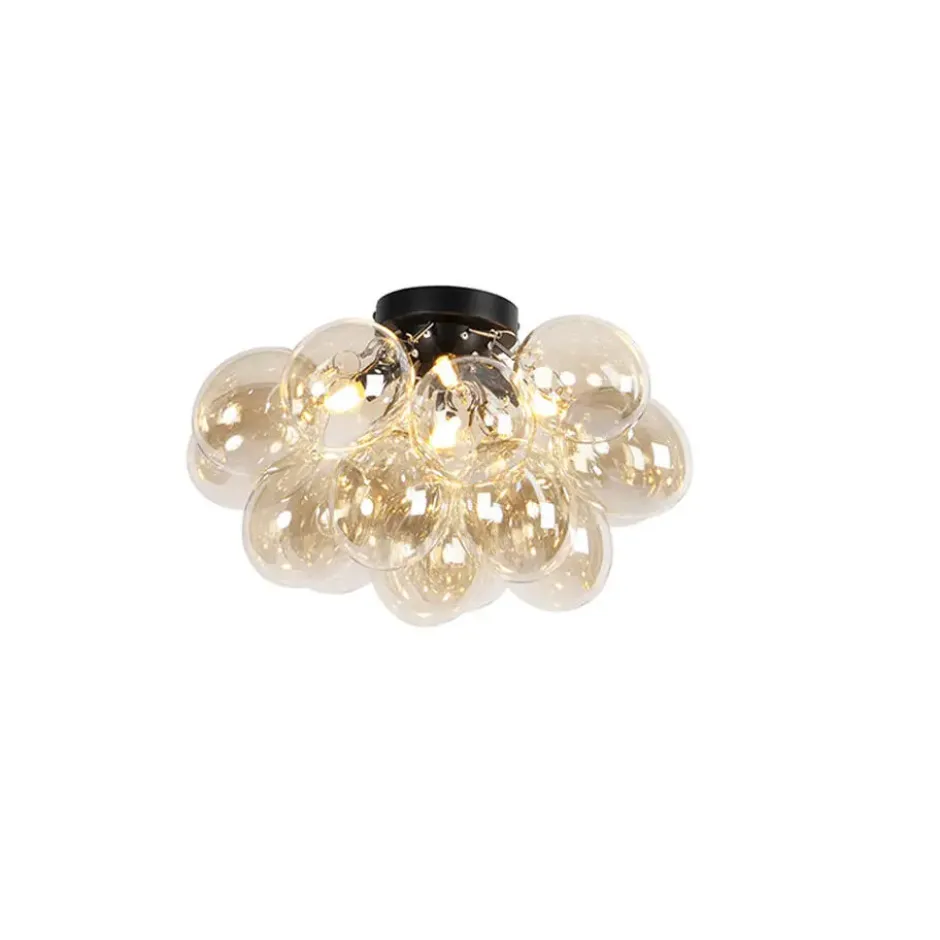 Qazqa plafondlamp uvas goudkleurig g9