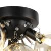 Qazqa plafondlamp uvas goudkleurig g9