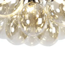 Qazqa plafondlamp uvas goudkleurig g9