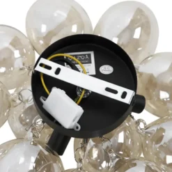 Qazqa plafondlamp uvas goudkleurig g9