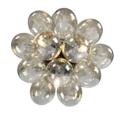 Qazqa plafondlamp uvas goudkleurig g9