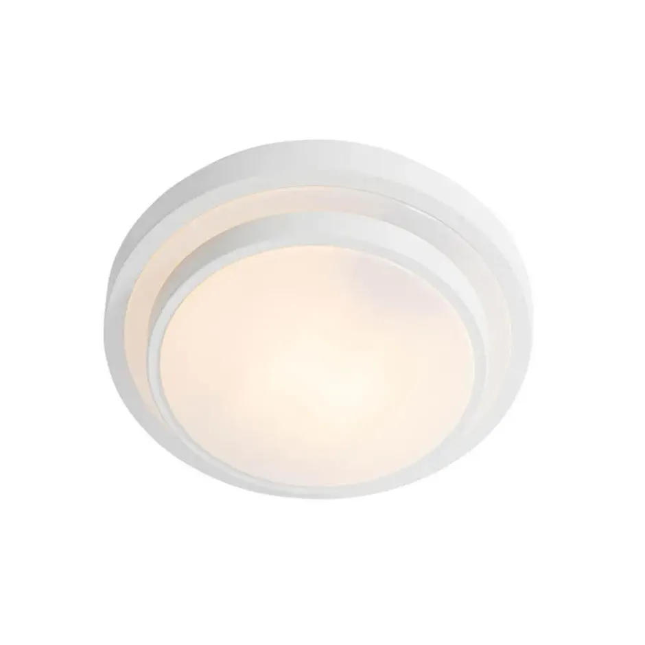 Qazqa plafondlamp walden wit e27