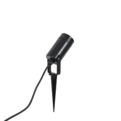 Qazqa prikspot solo eco zwart gu10