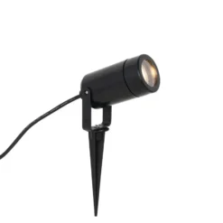 Qazqa prikspot solo eco zwart gu10