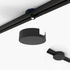 Qazqa railverlichting accessoire iconic zwart