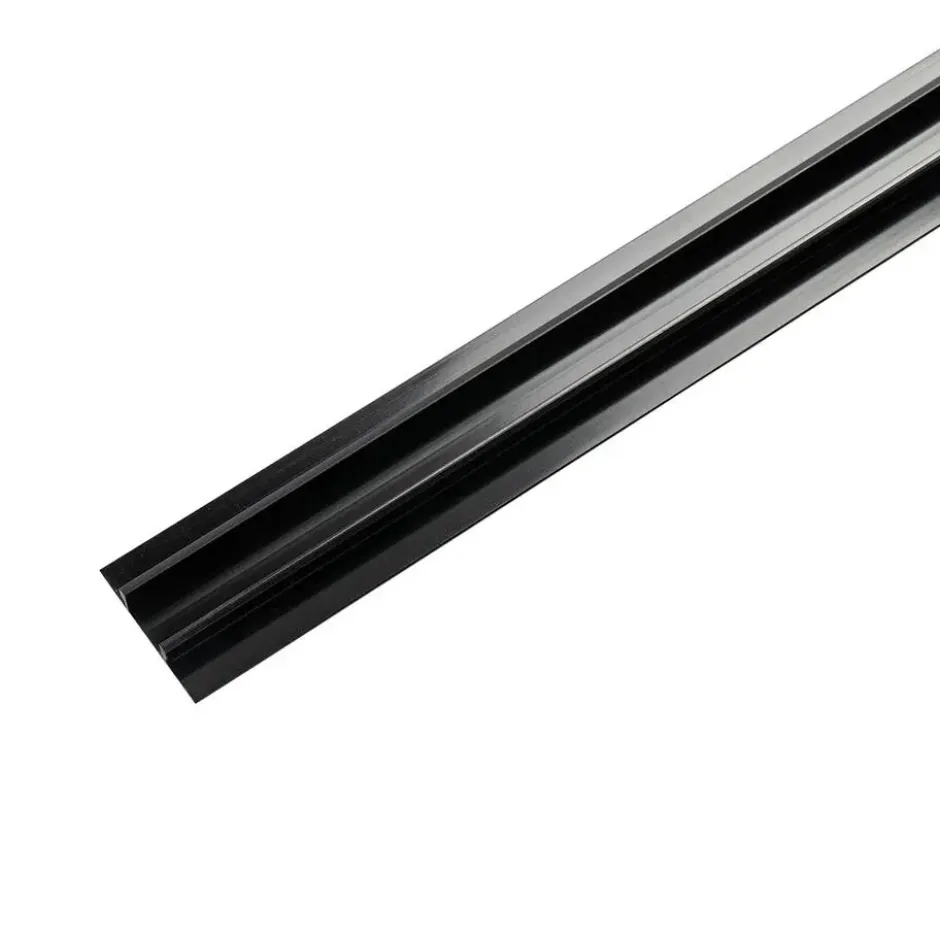 Qazqa railverlichting accessoire iconic afdekplaat zwart