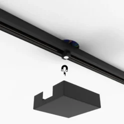 Qazqa railverlichting accessoire iconic zwart
