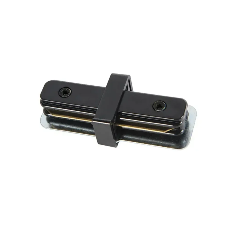 Qazqa railverlichting accessoire iconic rail zwart