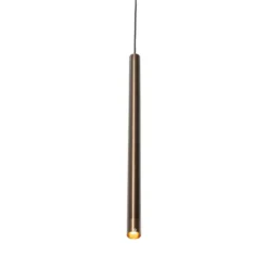 Qazqa railverlichting iconic frini bronskleurig g9