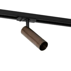 Qazqa railverlichting iconic jeana luxe bronskleurig gu10