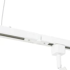Qazqa railverlichting set iconic jeana wit gu10